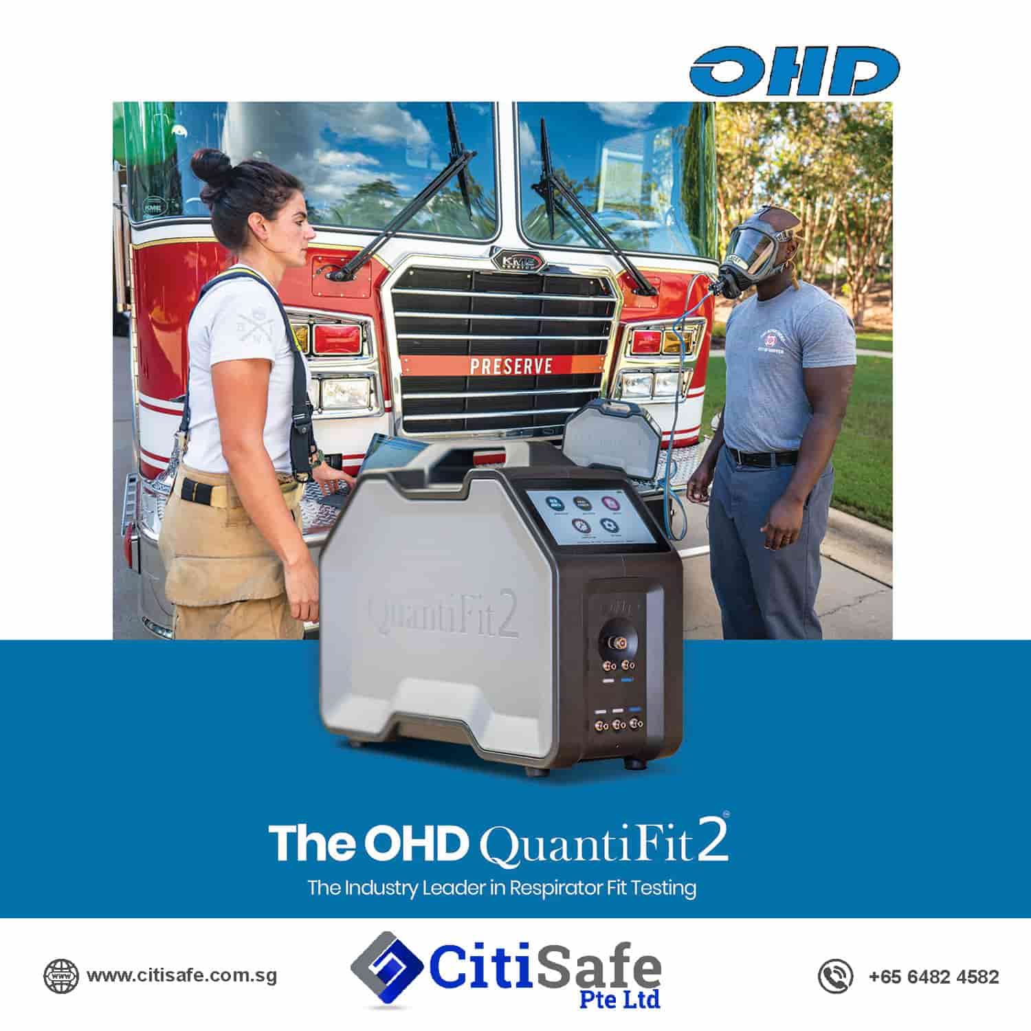 OHD QuantiFit2 Respirator Fit Tester